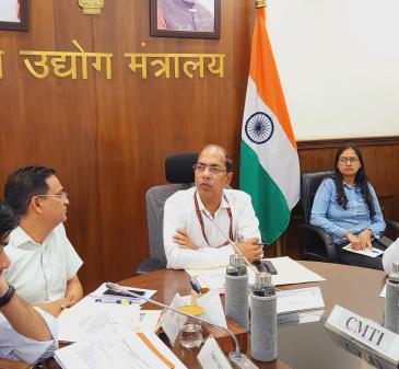 1st meeting of the Technical Committee held on 29th April 2025 to streamline the implementation of the Machinery and Electrical Equipment Safety (Omnibus Technical Regulation) Order 2024 under the chairpersonship of Shri. Vijay Mittal, Joint Secretary,MHI